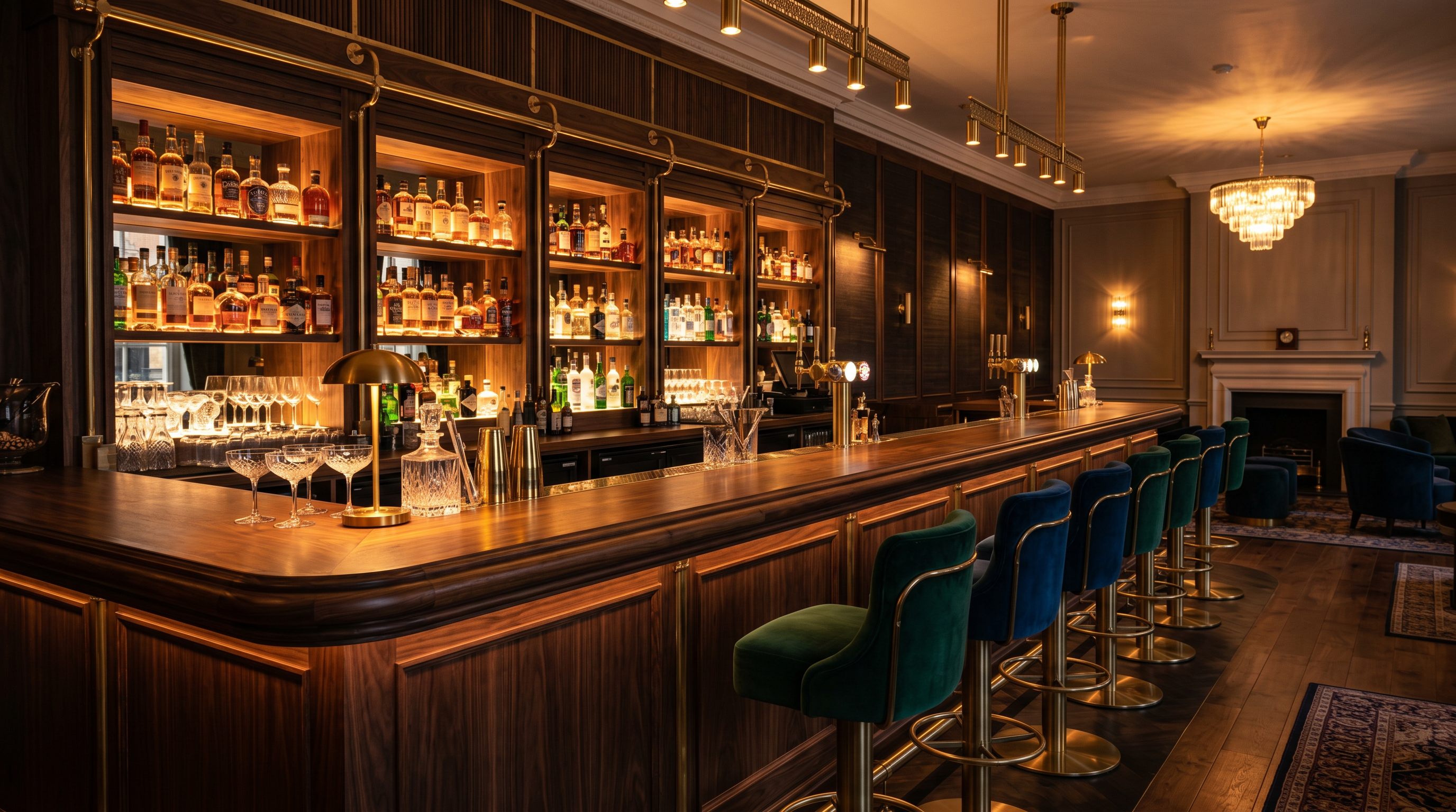 Cocktail lounge and bar